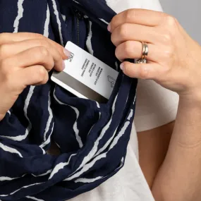 Emma Infinity Scarf With Pocket
