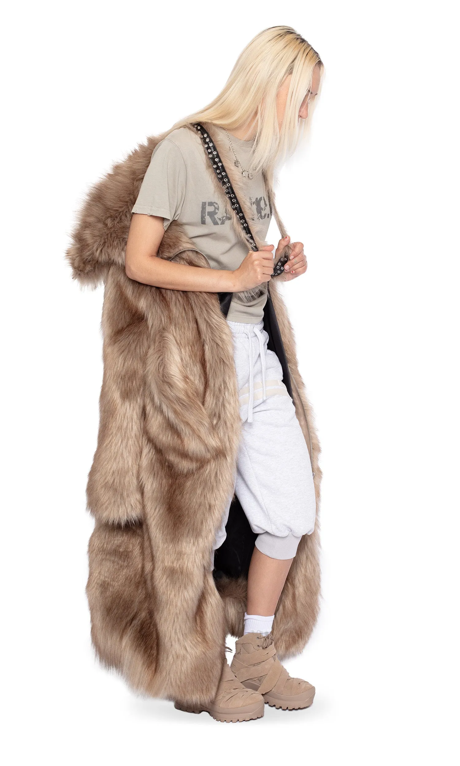 Faux Fur Coat